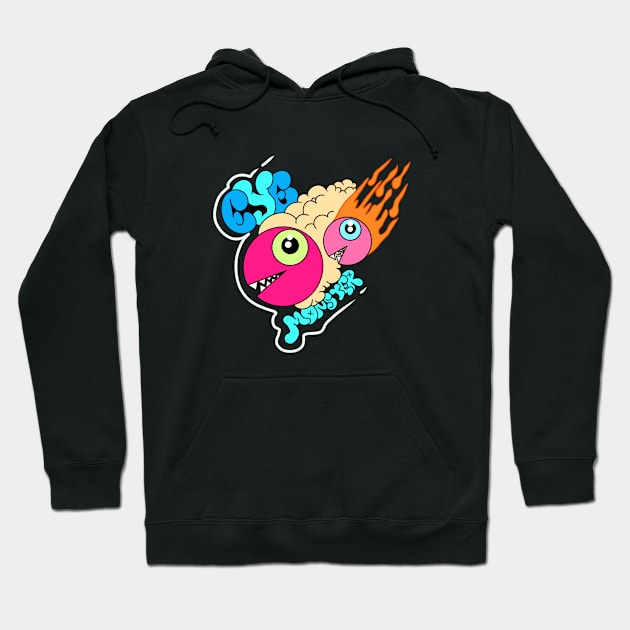 Eyes monster Hoodie by Apxwr